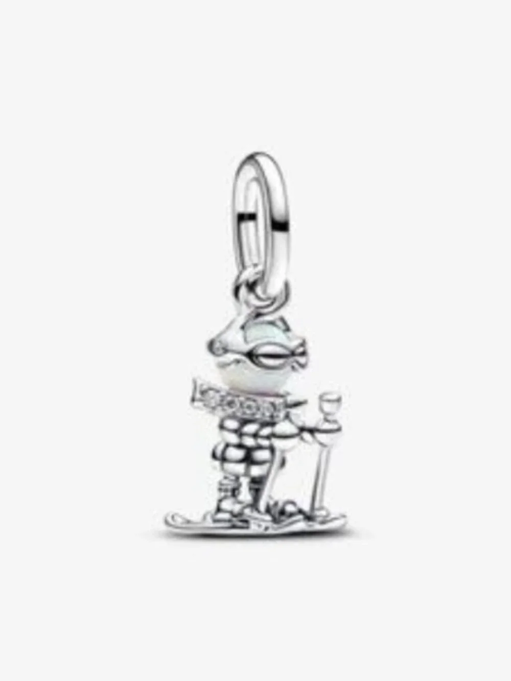 Authentic Skier Dangle Pandora Charm - Picture 1 of 5